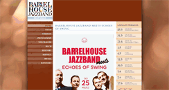 Desktop Screenshot of barrelhouse-jazzband.com
